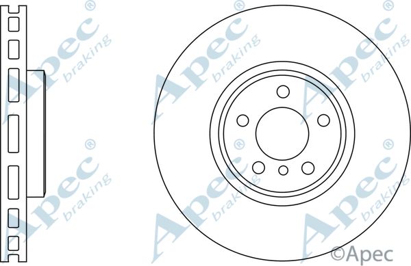 APEC BRAKING Bremžu diski DSK2602